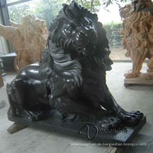 heißer Verkauf hochwertiger Porzellan Stein Carving große Stein Löwe Statue